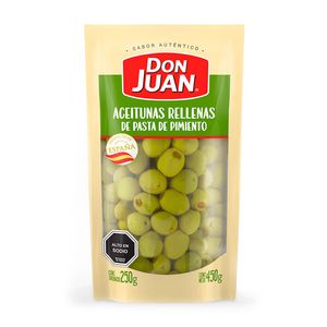 Aceituna Verde Relleno Pimentó 450 g
