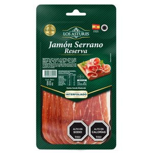 Jamón Serrano Lonchado 80 g