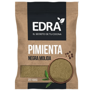 Pimienta negra molida Edra 100 g