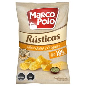 Papas Fritas Rusticas Queso Marco Polo 185 g