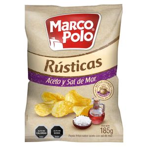 Papas Fritas Rusticas Aceto Y Sal De Mar 185 g