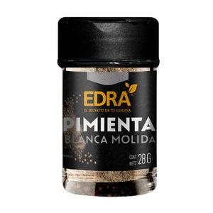 Pimienta  Blanca Molida en Frasco Edra 27,857 g