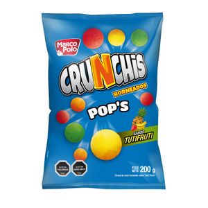 Crunchis Pops Tutifruti Marco Polo 200 g