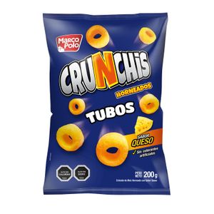 Crunchis Tubos Queso  Marco Polo 200 g