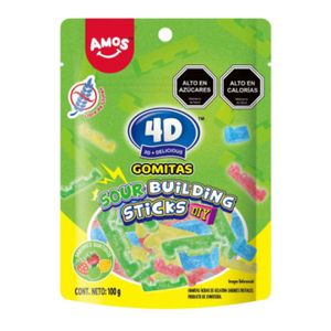 Gomitas Bloques Acidos  Amos 100 g