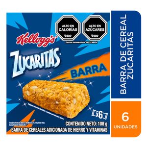 Barra de Cereal Zucaritas 17,986 g