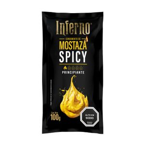 Salsa Mostaza Spicy Inferno 100 g