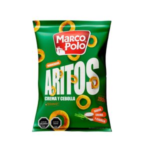 Aritos Crema Cebolla Marco Polo 200 g