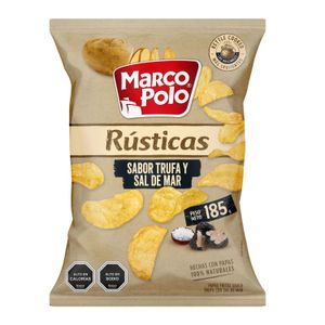 Papas Fritas Rústicas Trufa Sal De Mar M 185 g